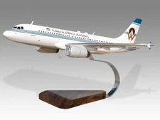 Airbus A320 America West Airlines Desk Wood Airplane New Model Small Scale 1/130
