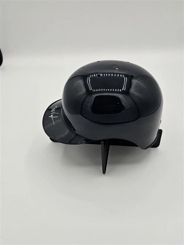 Mo Vaughn Autographed Red Sox Mini Helmet NO COA - Image 3 of 4