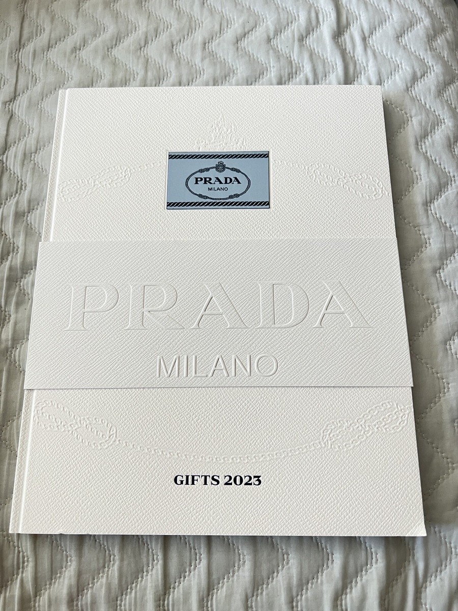 Prada 2023 Holiday Gifts Catalogue - Client Gift! New! | eBay Prada 2023 Holiday Gifts Catalogue - Client Gift! New! | eBay