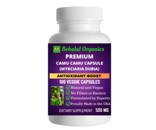 Camu Camu 500mg Vegan Capsules 100 Count