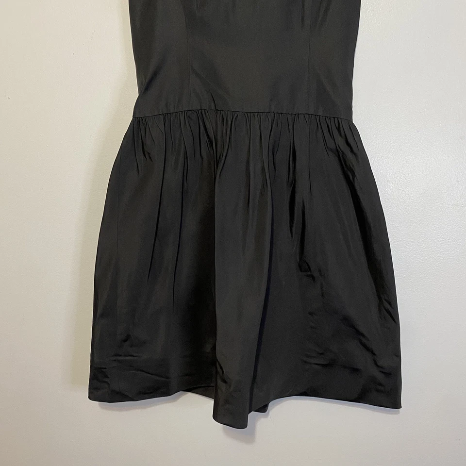 Vestido Ralph Lauren Colección Etiqueta Púrpura Nuevo con Etiquetas Seda Sin Tirantes Cóctel EE. UU. Talla 10 Foto 3 de 4