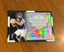 Jack Bulger 2019 Leaf Perfect Showcase Black Auto BA-JB2 Vanderbilt 8/8