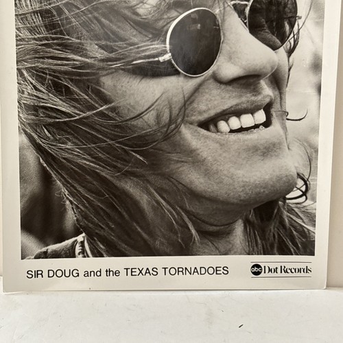 Foto promozionale originale vintage Sir Doug Texas Tornadoes ABC B&W 8x10 - Foto 5 di 6