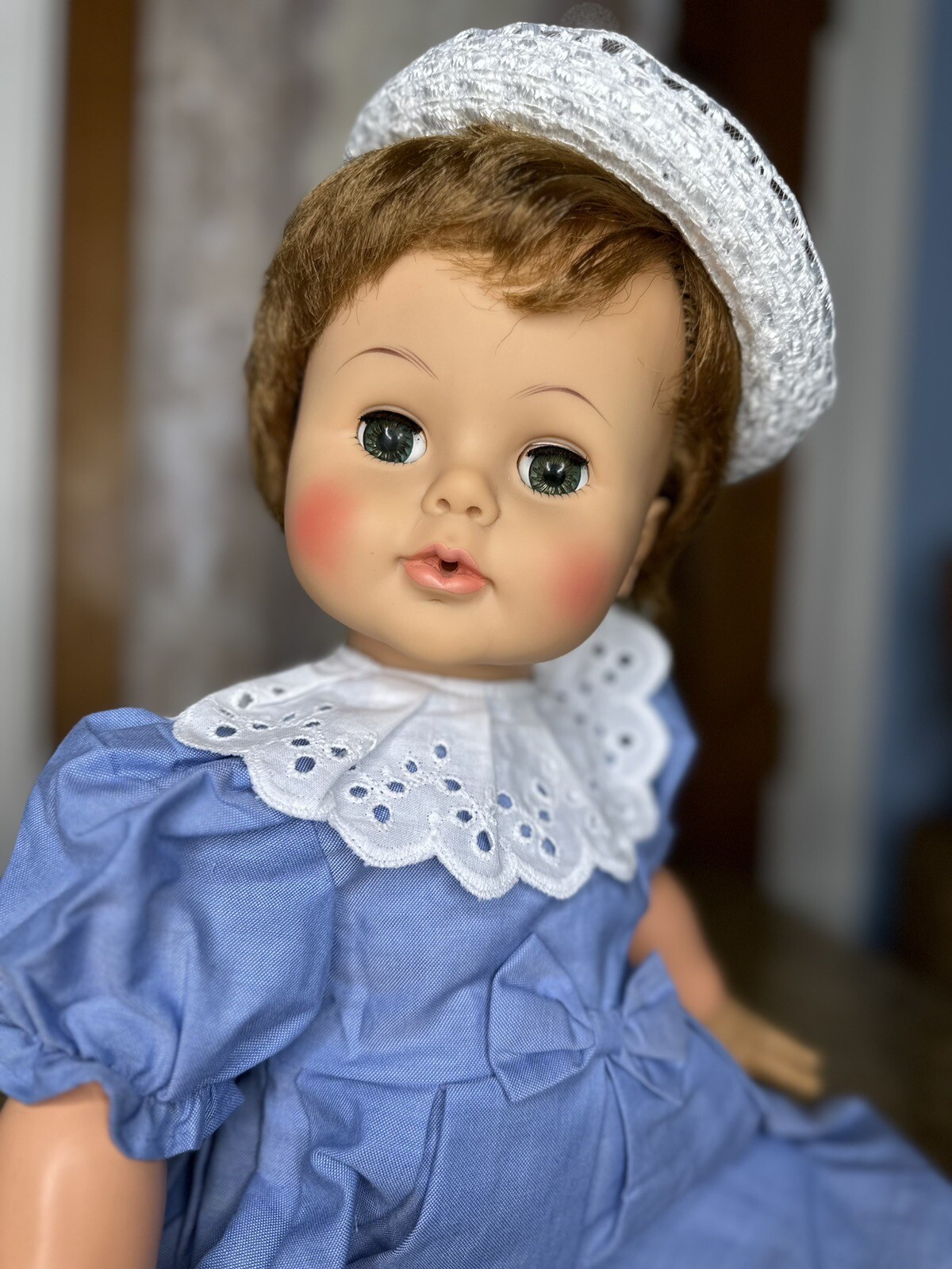 1960's Ideal Baby Kissy Doll Kisses 22” Sweet Vintage Doll eBay