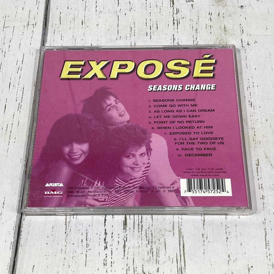 The Encore Collection Season's Change by Exposé (CD) EXPOSE