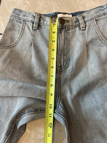 GB GIRLS JEANS LIGHT WASH SIZE 10 New Please Reference Photos For Measurements - Picture 9 of 11