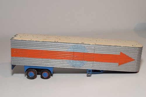 A82 1:50 LION CAR LION TOYS 2 AXEL EUROTRIALER GREY GOOD CONDITION REPAINT - Imagen 4 de 7