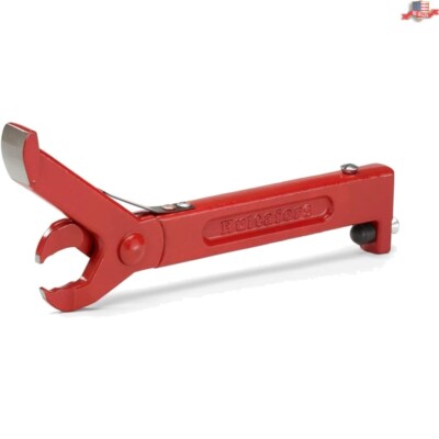 Easy-to-Use Steel Nail Puller with Red Finish - Carpenter's Essential Tool