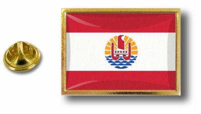 pins pin badge pin's metal flag French polynesia tahiti polynesian