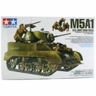TAMIYA 35313 M5A1 with 4 Figures 1:35 Military Model Kit