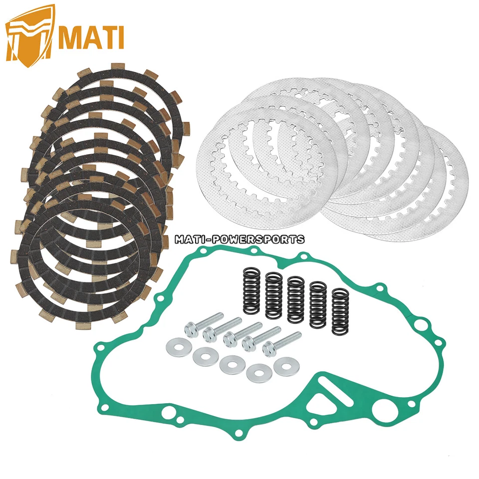 Kit de embrague 2014-2018 para Yamaha YZ250F fricción y placas de acero junta de resortes Foto 2 de 4
