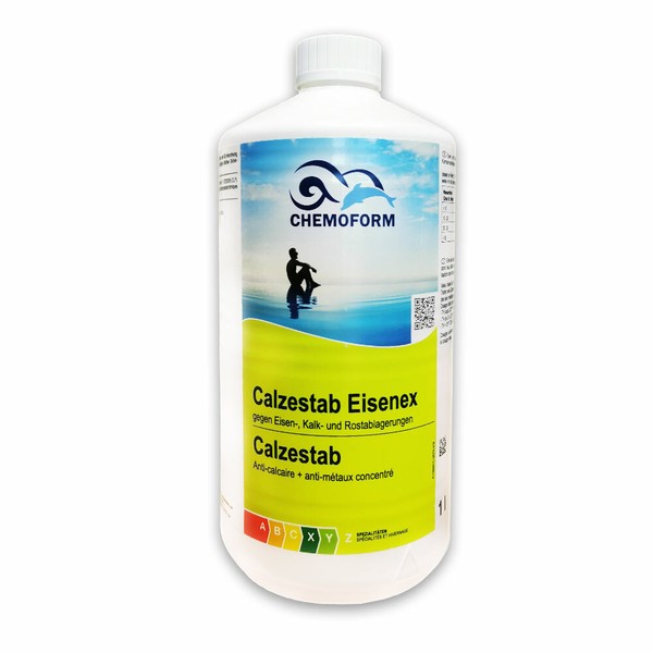 Kalkstabil Calzestab Eisenex 1 Liter Gegen Eisen, Kalk, Rostablagerung Whirlpool-image