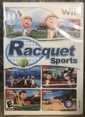 NEW Racquet Sports [Nintendo Wii, Ubisoft, ©2010] | eBay