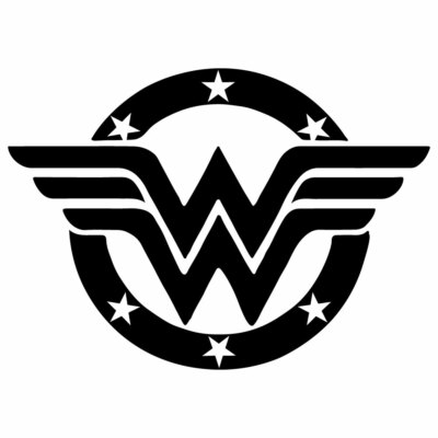 WONDERWOMAN Vinyl Decal Sticker Car Window Laptop DC Comics Wonder  Woman