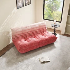 Caterpillar Lazy Sofa 1 to 3 Seats Tatami Floor Sofa Nap Couch Chesterfield Sofa