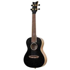 CLEARANCE Ortega RUEL-MBK Element Series Concert Ukulele Metallic BLACK  Bag