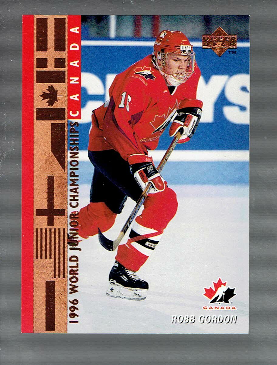 1995-96   Upper Deck   Robb Gordon     Rookie     #538