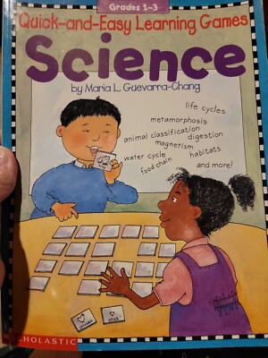 BN Quick-and-easy Learning Games: Science Gr 1-3 (1996 PB) Seeds Magnets Water