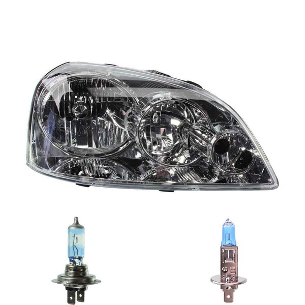 Halogen Scheinwerfer Rechts H7/ H1 FüR Daewoo Nubira Stufenheck Inklusive Lampen-image