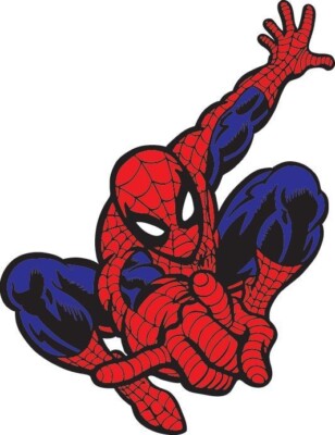 Fathead Spiderman wall decal, 40''x40''