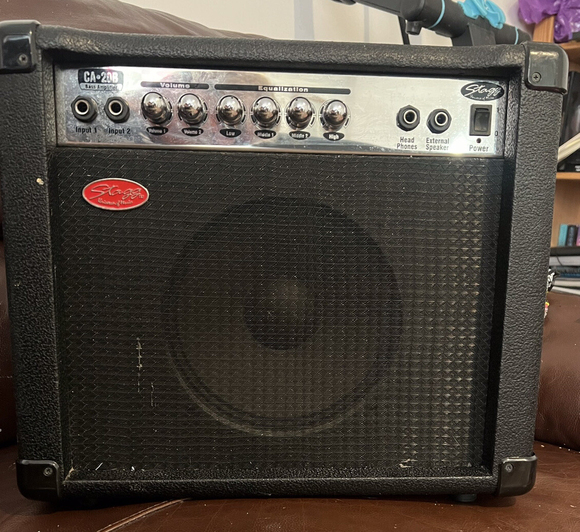 Stagg CA20B Bass Amplifier eBay