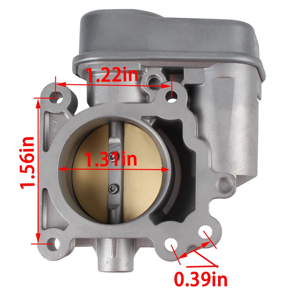 Cuerpo de acelerador OEM para Chevy Chevrolet Malibu Saab 9-3 Cobalt Saturn Vue 12568796 Foto 3 de 4