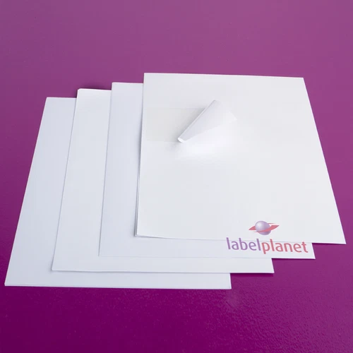 A4 Sheet Address Labels White Blank Matt Page Stickers Sheets Label Planet®