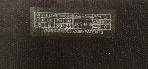 Vionic Anitra Women's Black Leather Comfort Cork Wedge Sandal Slides Size 8 - Picture 9 of 12
