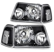 Headlight Assembly Fit 2001-2011 for Ranger Driver  Black Housing 1L5Z15A201AA