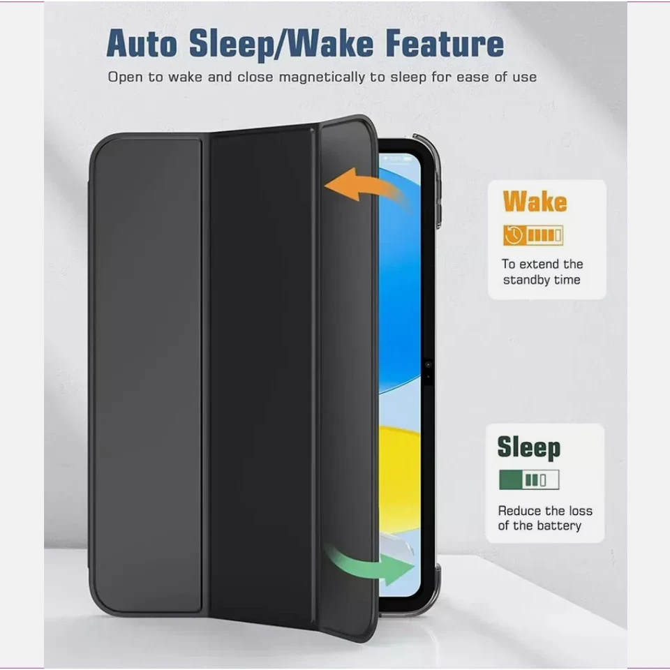 11-inch Case For Apple iPad 11th Generation 2025 Leather Stand Smart Cover UK - Image 4 of 4