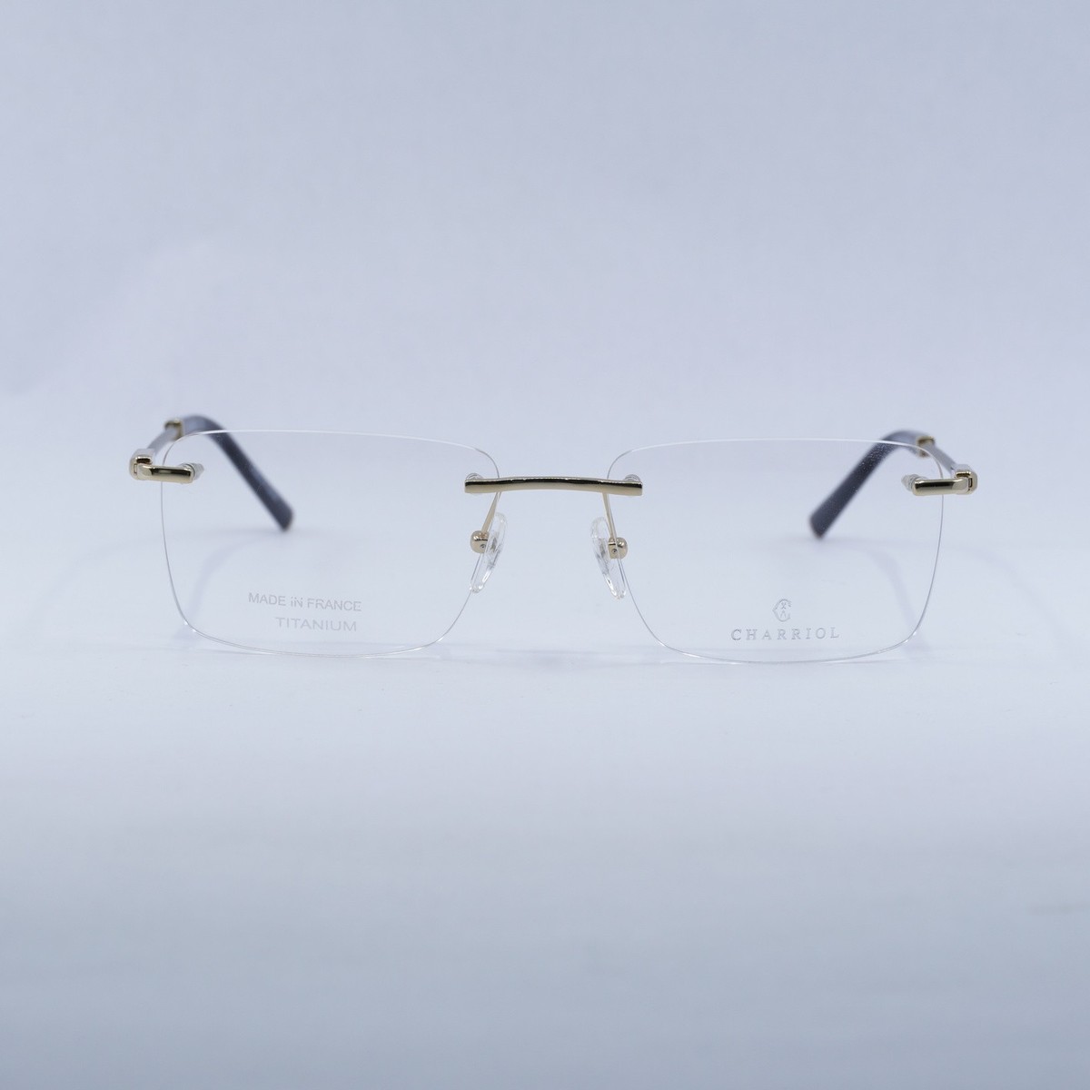 PHILIPPE CHARRIOL PC75063 C01 Shiny Gold/Silver 58mm Eyeglasses