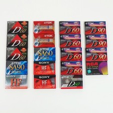 Lot of 19 TDK D60 D90 SA60 SA90 Superior Sony...