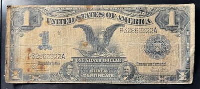1 Dollar 1899 B USA   Black Eagle  Banknote R32862322A K270526E0
