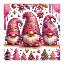 Valentine's Day Gnome Diamond Art Kits for Adults, 5D Diamond Painting Kits for