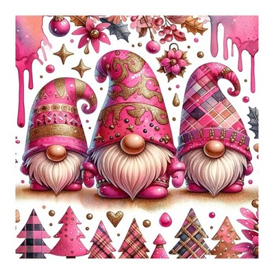 Valentine's Day Gnome Diamond Art Kits for Adults, 5D Diamond Painting Kits for 