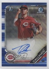 2019 Bowman Draft Chrome Pick Blue Wave Refractor /150 Tyler Callihan Auto 0kr0
