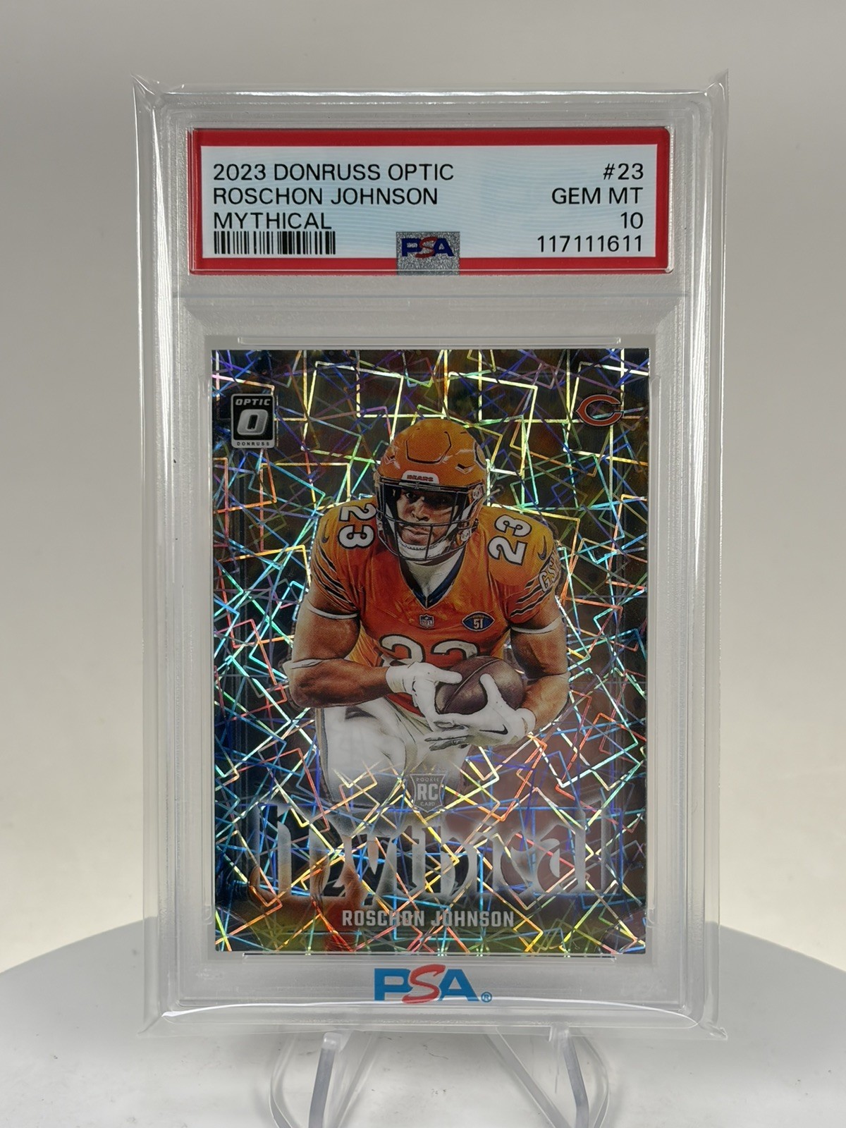 Roschon Johnson Panini Donruss Optic Mythical #23 Base