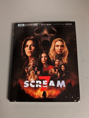 BRAND NEW  *SCREAM 7*  4K UHD BLU-RAY & DIGITAL W/SLIPCOVER