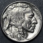 1936 5C BUFFALO NICKEL KM# 134 Grade: Choice BU A6848