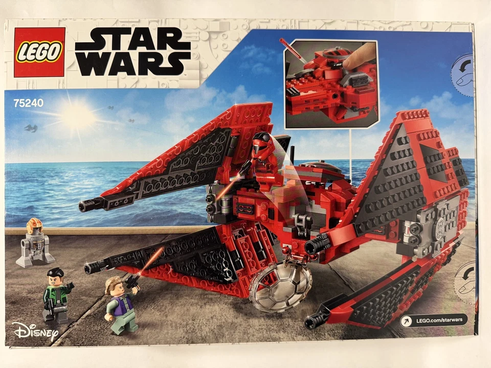 LEGO STAR WARS 75240 Major Vonreg's TIE Fighter NISB New & Sealed - Image 2 of 2