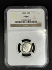 1960 P 10C NGC PF66