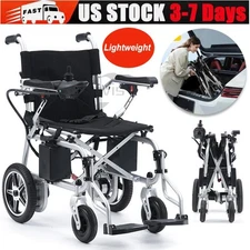 Foldable Electric Lightweight Intelligent Wheelchair For Seniors Fit All Terrain