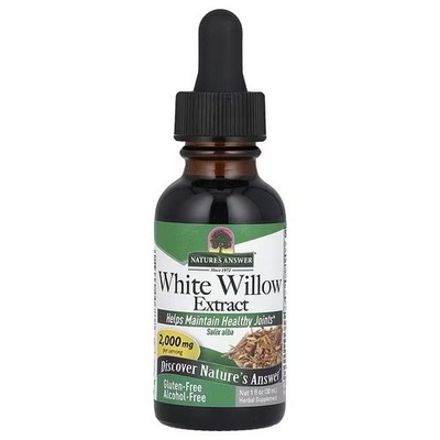 Nature's Answer, White Willow Extract, alkoholfrei, 2.000 mg, 30 ml