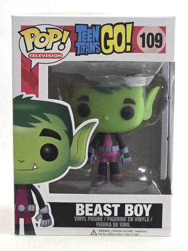 Funko Pop! Television Teen Titans Go! Beast Boy #109 vinyl figure (Vaulted)