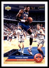 Patrick Ewing 1992-93 Upper Deck  #P28 Knicks NBA READ FREE SHIP AutographDen