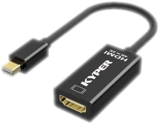 Kyper 4K Mini DisplayPort to HDMI Adapter (Thunderbolt 2 Compatible)