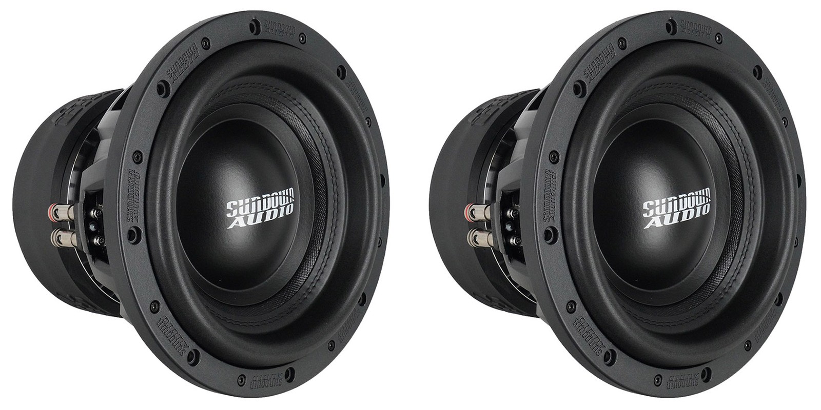 (2) Sundown Audio SA-10 V.3 D2 10" 1500w RMS Subwoofers DVC 2-Ohm SA Series Subs