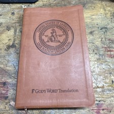 Gods Word Translation Bible USA Presidential Prayer Team Leather Lind 2003 