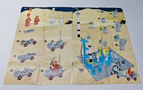 Lego 920 Classic Space - Alpha-1 Rocket Base *Used* with *Instructions*