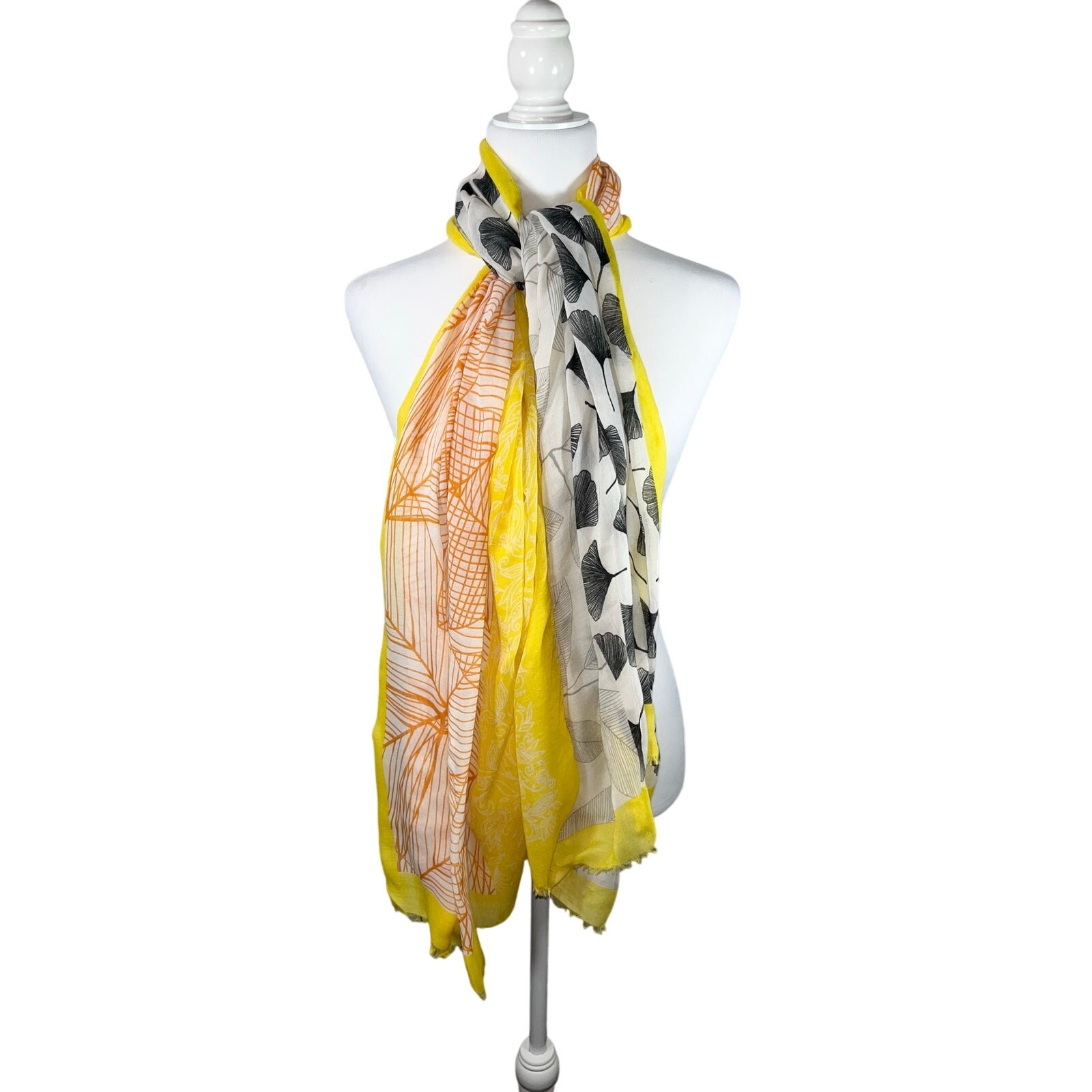 Pretty Persuasions Patchwork Floral Print Scarf - image 3